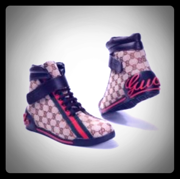 Used Gucci high top boits - Picture 1 of 1